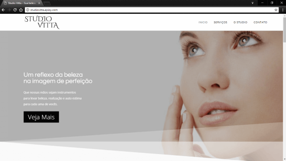 Imagem do site Studio Vitta